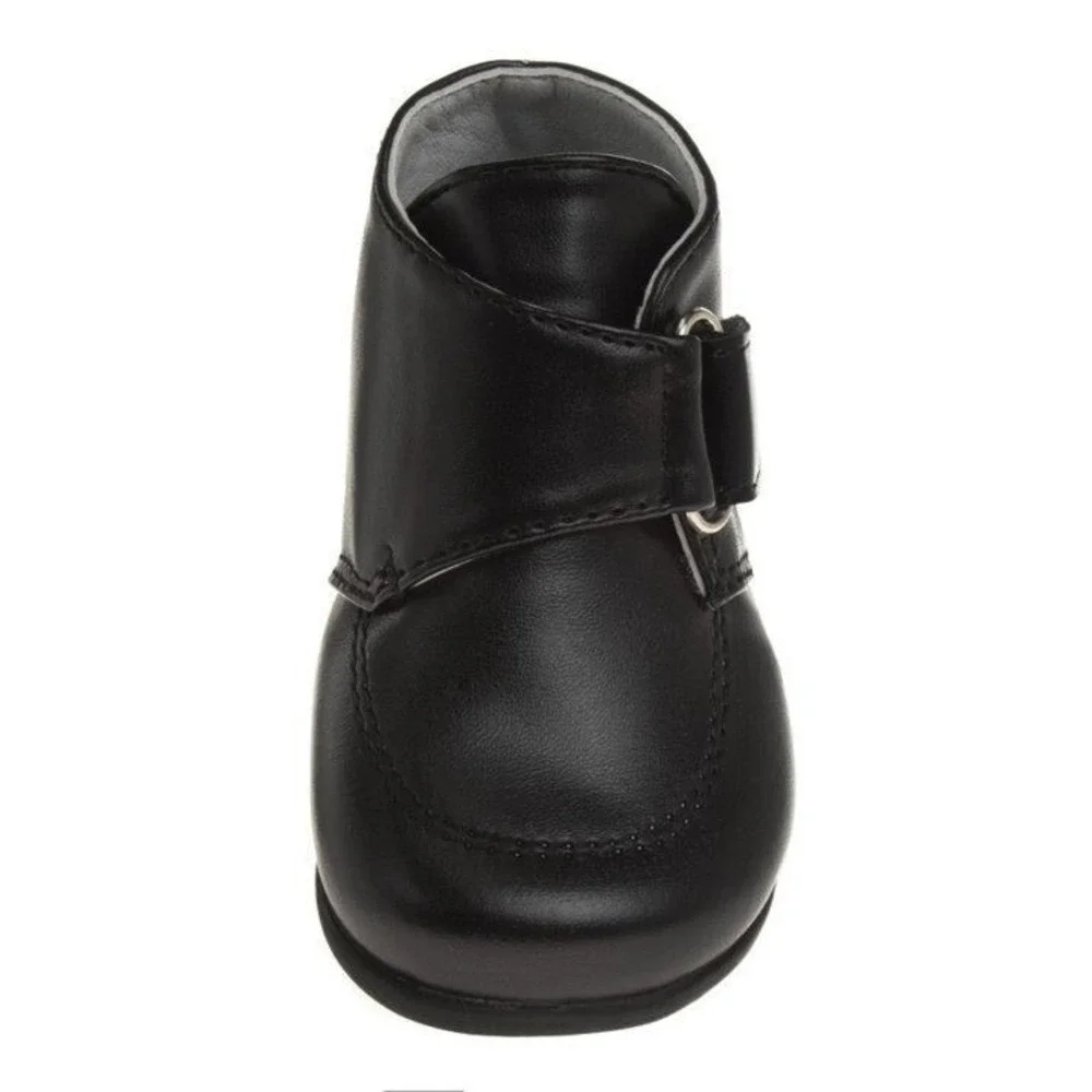 Josmo Boy's Baby Toddler Strap Dress Walking Shoes - Black - Size 5 - NWT